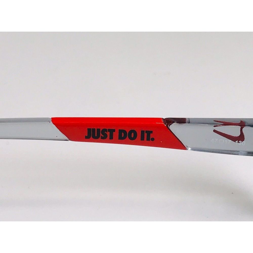 New KIDS NIKE 5008AF 032 Grey & Red Eyeglasses 47mm with Nike Case - Picture 11 of 12